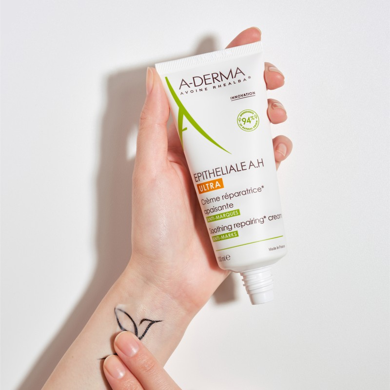 A-Derma Epitheliale A.H Ultra Crema ristrutturante lenitiva, pelle fragilizzata, 100ml