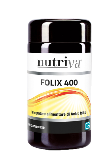 Nutriva Folix 400 integratore di acido folico 100 compresse