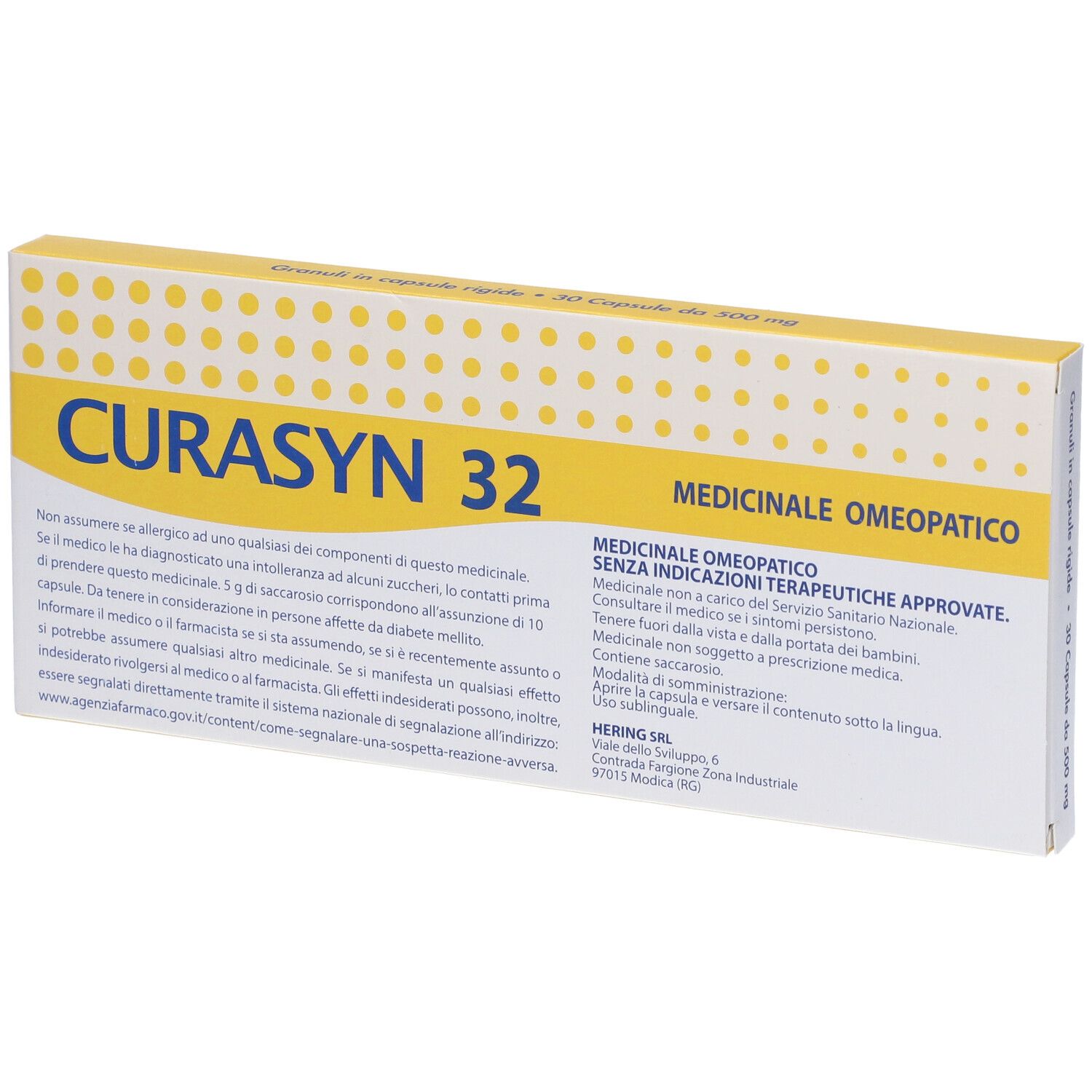 CURASYN 32*30CPS 500MG