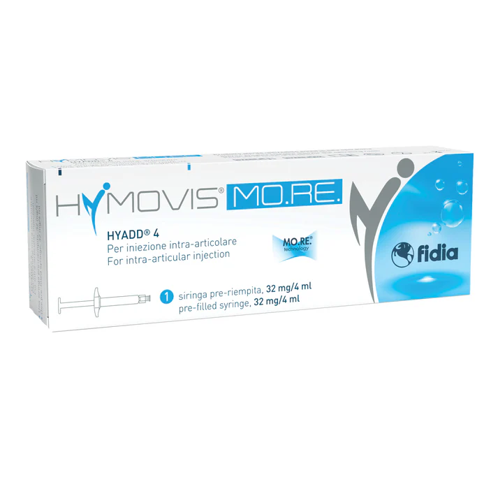 Hymovis Mo Re - Siringa pre-riempita per uso intra-articolare - 32MG/4ML - 1 pezzo - Confezione Italiana Originale