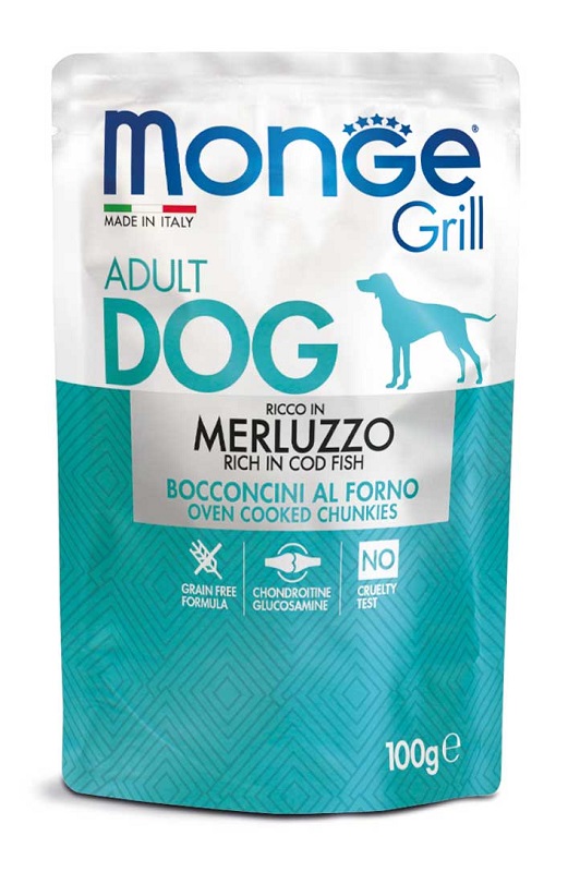 MONGE GRILL MERLUZZO 100G