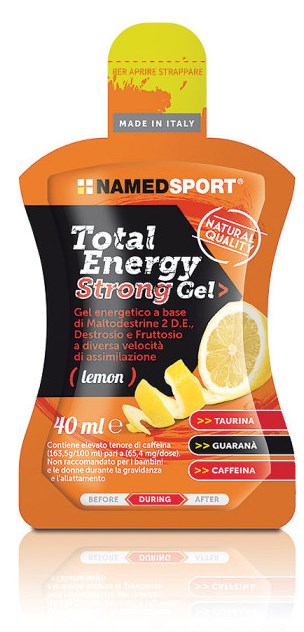 Named Sport Total Energy Strong Gel Lemon Integratore Energetico 40 ml