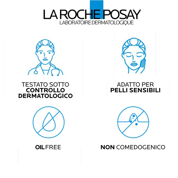 La Roche Posay Effaclar Gel Mousse Purificante Pelle Grassa e Sensibile 200 mL