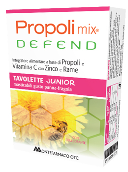 Propoli Mix Defend Junior Integratore 45 Tavolette