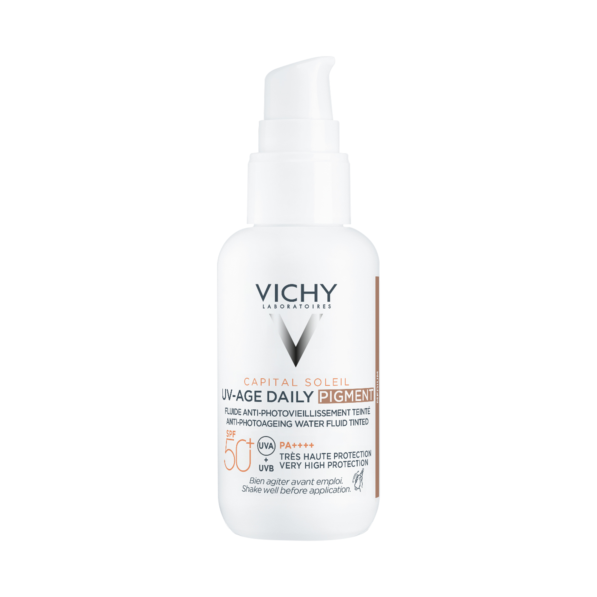 Vichy Capital Soleil UV-Age Daily PIGMENT MEDIUM SPF50+ Protezione elevata 40 ml