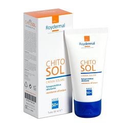 Chitosol Crema Solare Viso SPF 50+ Fotoprotettiva Idratante 50 ml
