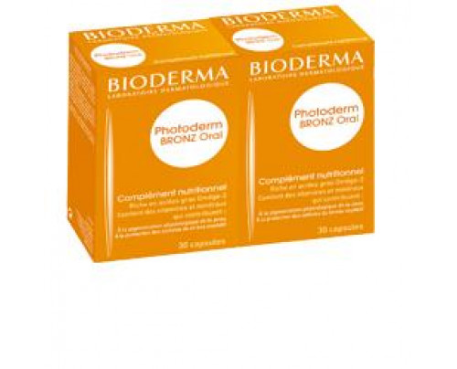 Bioderma Photoderm Oral Bronz Integratore Solare 30+30 Capsule
