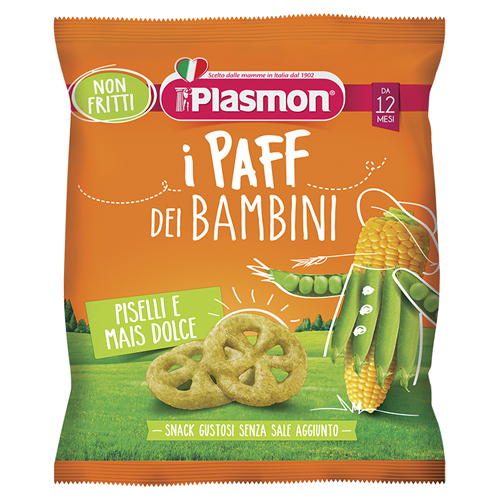 PLASMON PAFF Snack Pis/Mais15g
