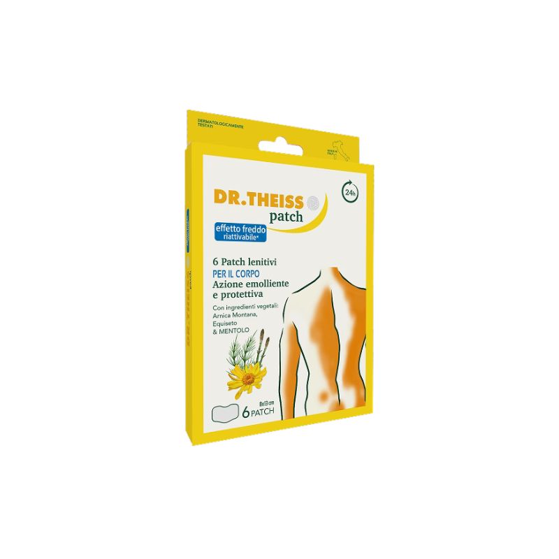 Dr. Theiss - 6 Patch Effetto Freddo Corpo Ad Azione Emolliente E Protettiva