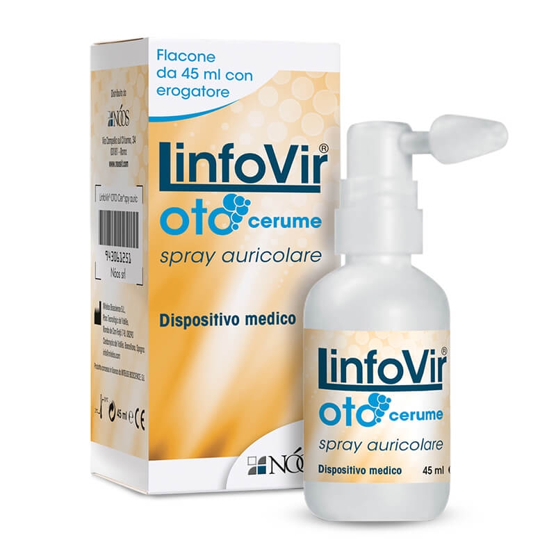 LinfoVir Oto Cerume Spray Auricolare 45 ml