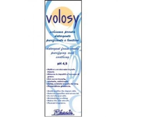 Volosy Schiuma Pronta Detergente Viso pH 4.5 Purificante Lenitiva Viso 70 ml