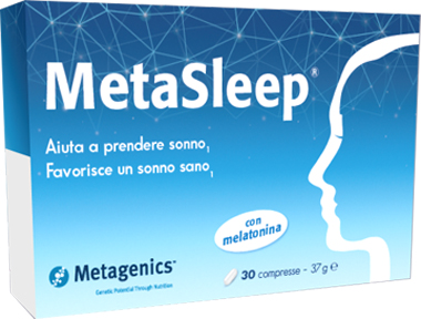 Metasleep Integratore Per il Sonno 30 Capsule