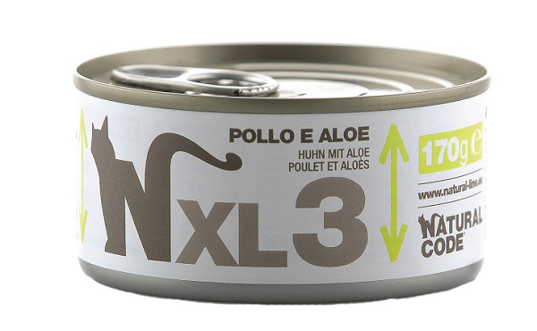 NC CAT XL3 POL/ALOE 170G