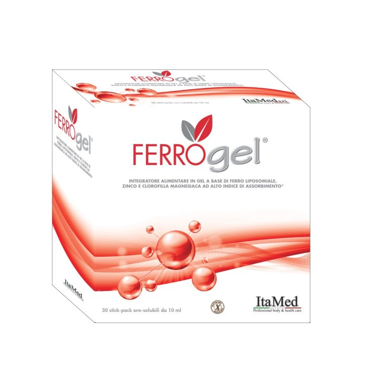 Ferrogel Integratore di Ferro 30Stick 