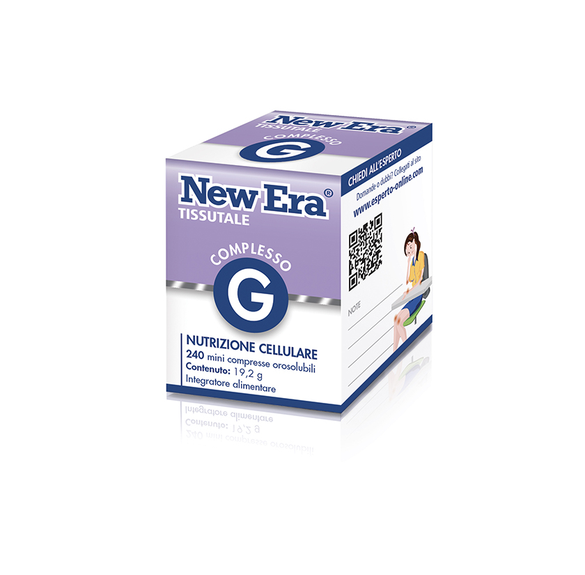 New Era Tissutale Complesso G Integratore Mal di Schiena 240 Granuli Orosolubli