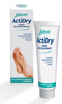 Saltrati Actidry Crema Piedi Antitraspirante 100 ml