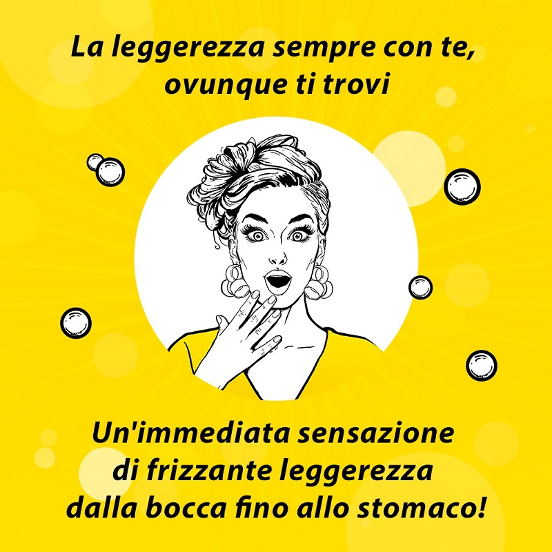 Citrosodina Masticabile, con Sodio Bicarbonato, Digestivo contro Pesantezza di Stomaco, Senza Zucchero, Gusto Limone, 30 Compresse 