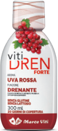 Vitidren Forte Uva Rossa Integratore Drenante 300 ml