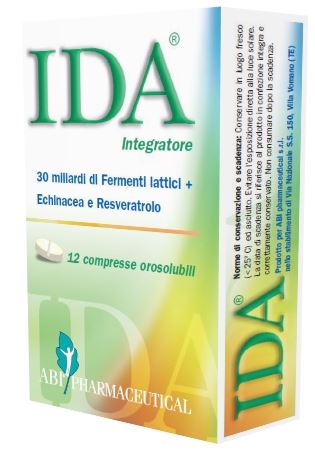 Ida Integratore di Fermenti Lattici 24 Compresse Orosolubili