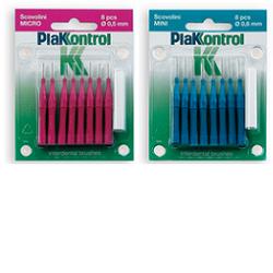 Plakkontrol Scovolini Manico Fisso 0,5 mm 8  Pezzi