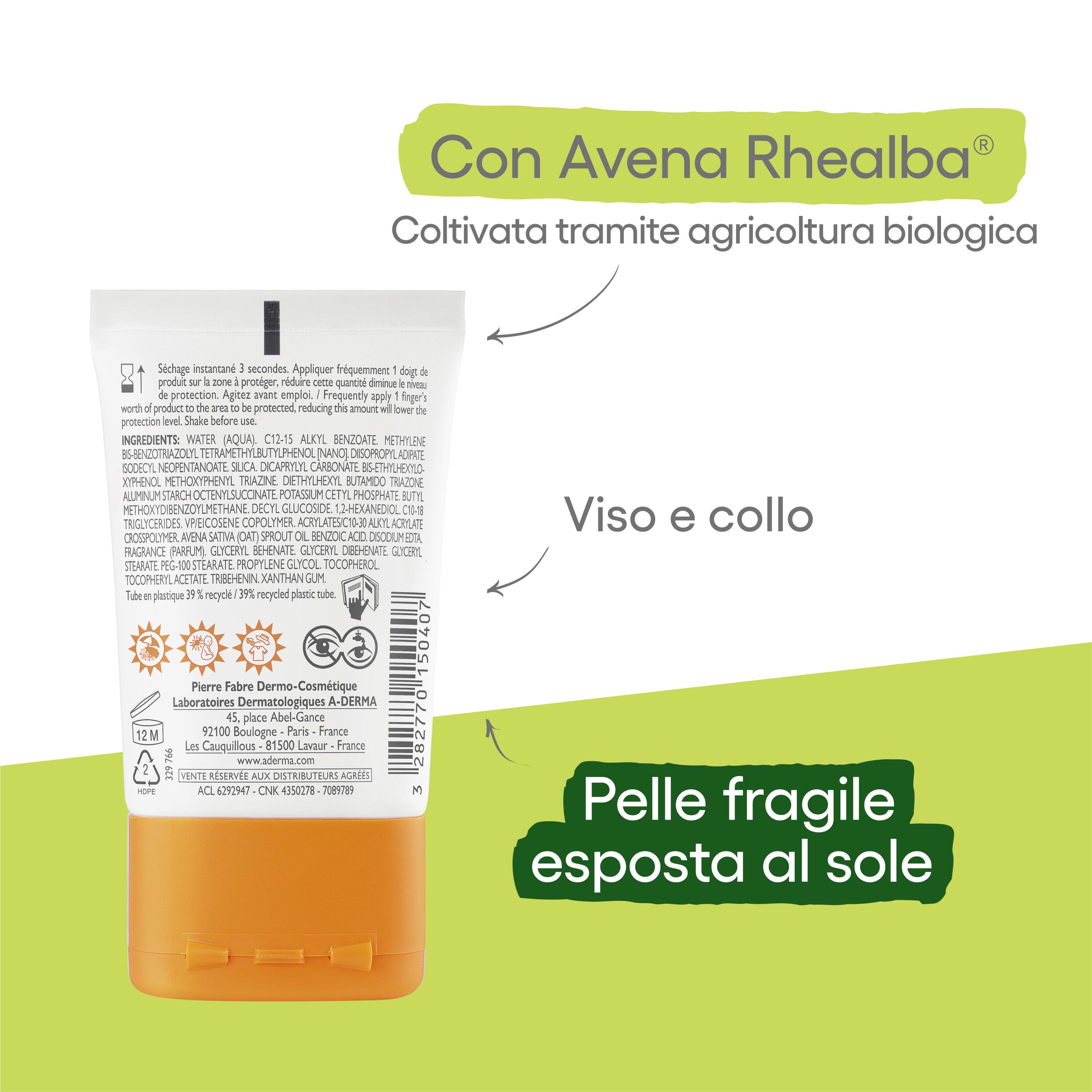 A-DERMA Protect Pocket Fluido Solare Invisibile SPF 50+ 30mL 