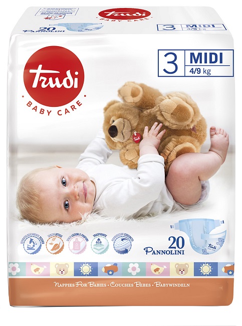 TRUDI PANNOLINI MIDI 4/9KG 721