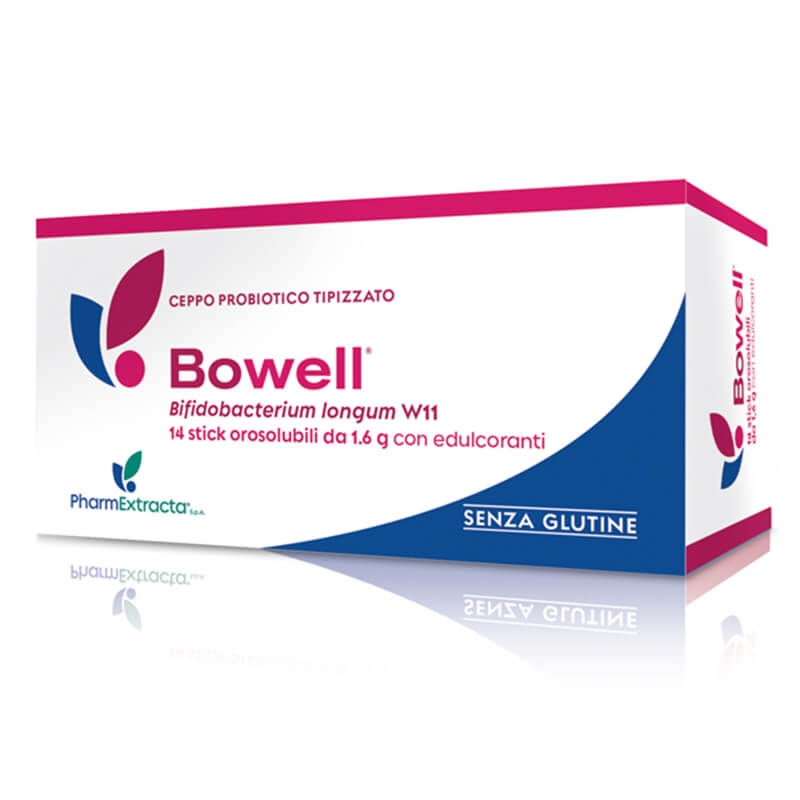 Bowell integratore alimentare utile per il benessere intestinale 14 bustine