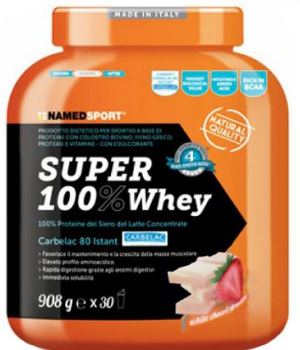 Named Sport Super 100% Whey Integratore Gusto White Choco 908 g