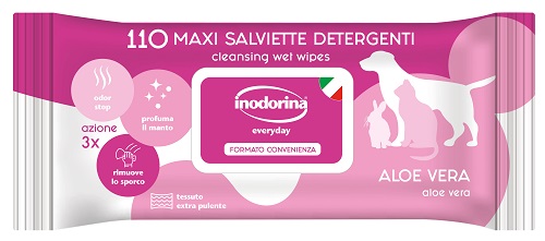 INODORINA SALVIETTE ALOE 110PZ