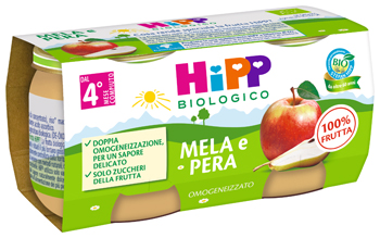 OMO HIPP Bio Mela/Pera*2x80g