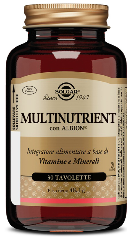 MULTINUTRIENT 30TAV SOLGAR