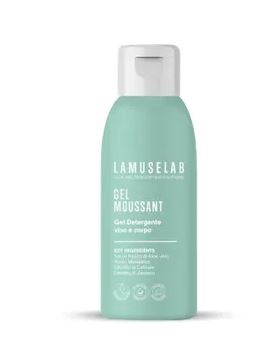 LaMuseLab Sapone Gel Moussant Detergente Viso e Corpo, 100ml