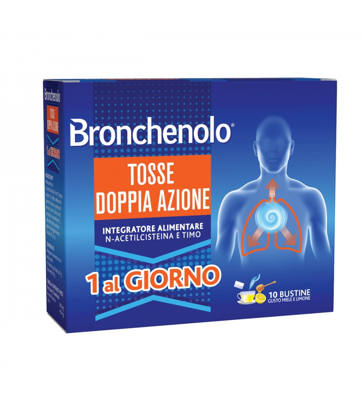 Bronchenolo Tosse Doppia Azione 10 Bustine