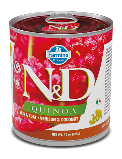 N&D DOG QUINOA S&C VEN&COC285G
