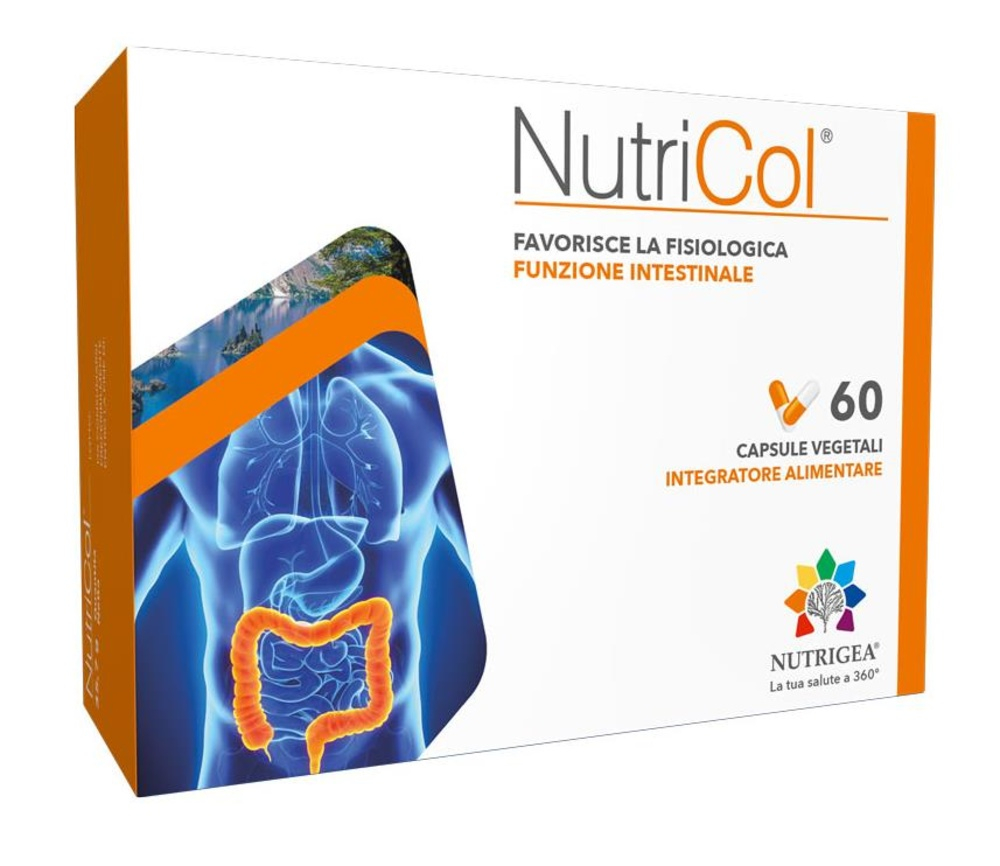 Nutricol - Integratore per la normale funzione intestinale - 60 capsule