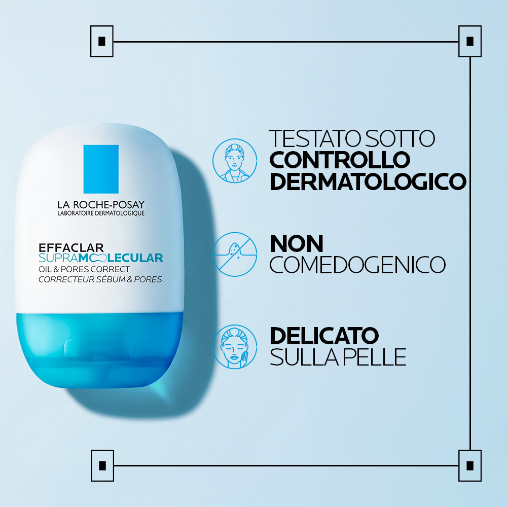 La Roche-Posay Effaclar Supramolecular - Correttore Viso Per Pelle Grassa 40 ml