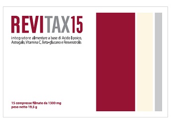 Revitax 15 Integratore Antiossidante 15 Compresse