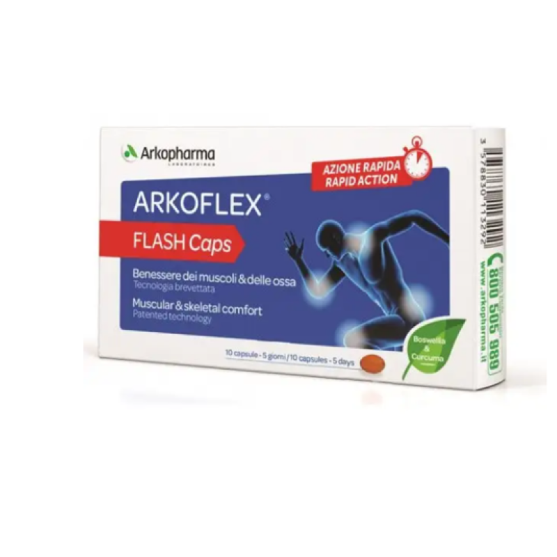 Arkoflex Flash Caps Integratore Benessere Movimento 10cps 