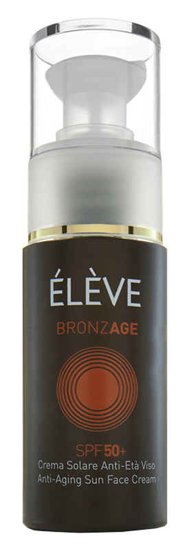 Élève Bronzage Crema Solare Protezione 50+ Anti-Età Viso 50 ml