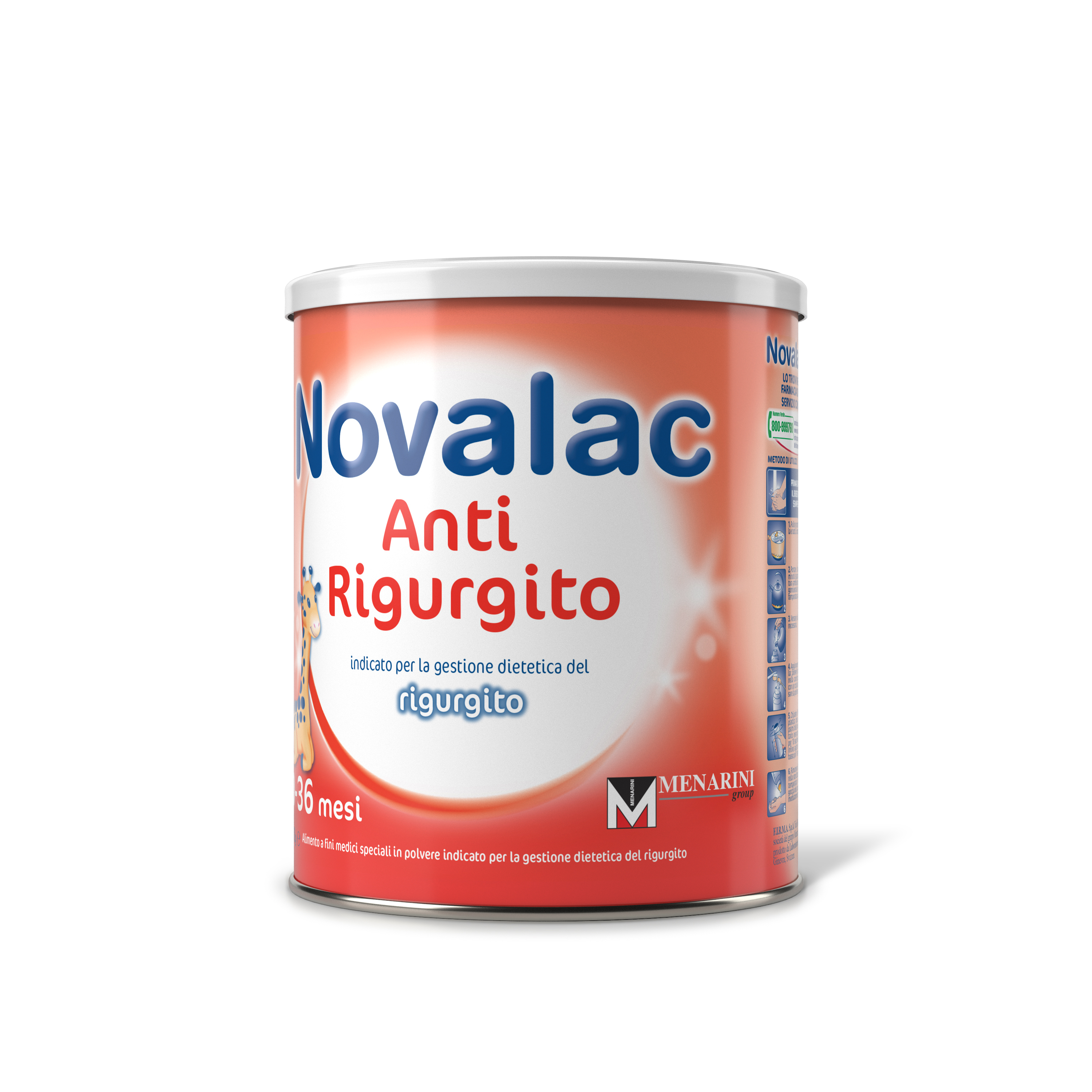 NOVALAC ANTI RIGURGITO 800G