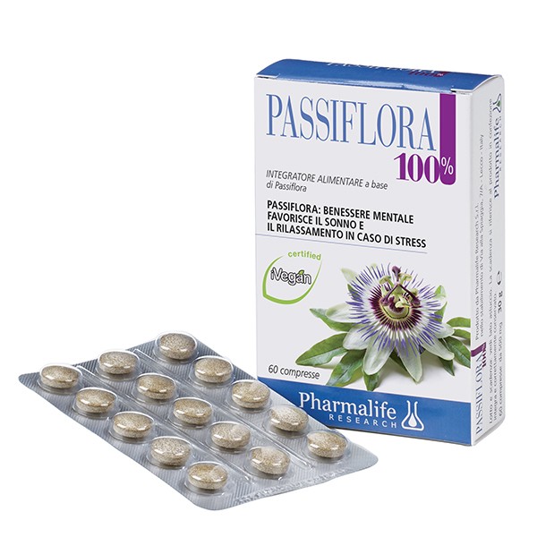 Pharmalife Research Passiflora 100% Integratore per Favorire il Sonno