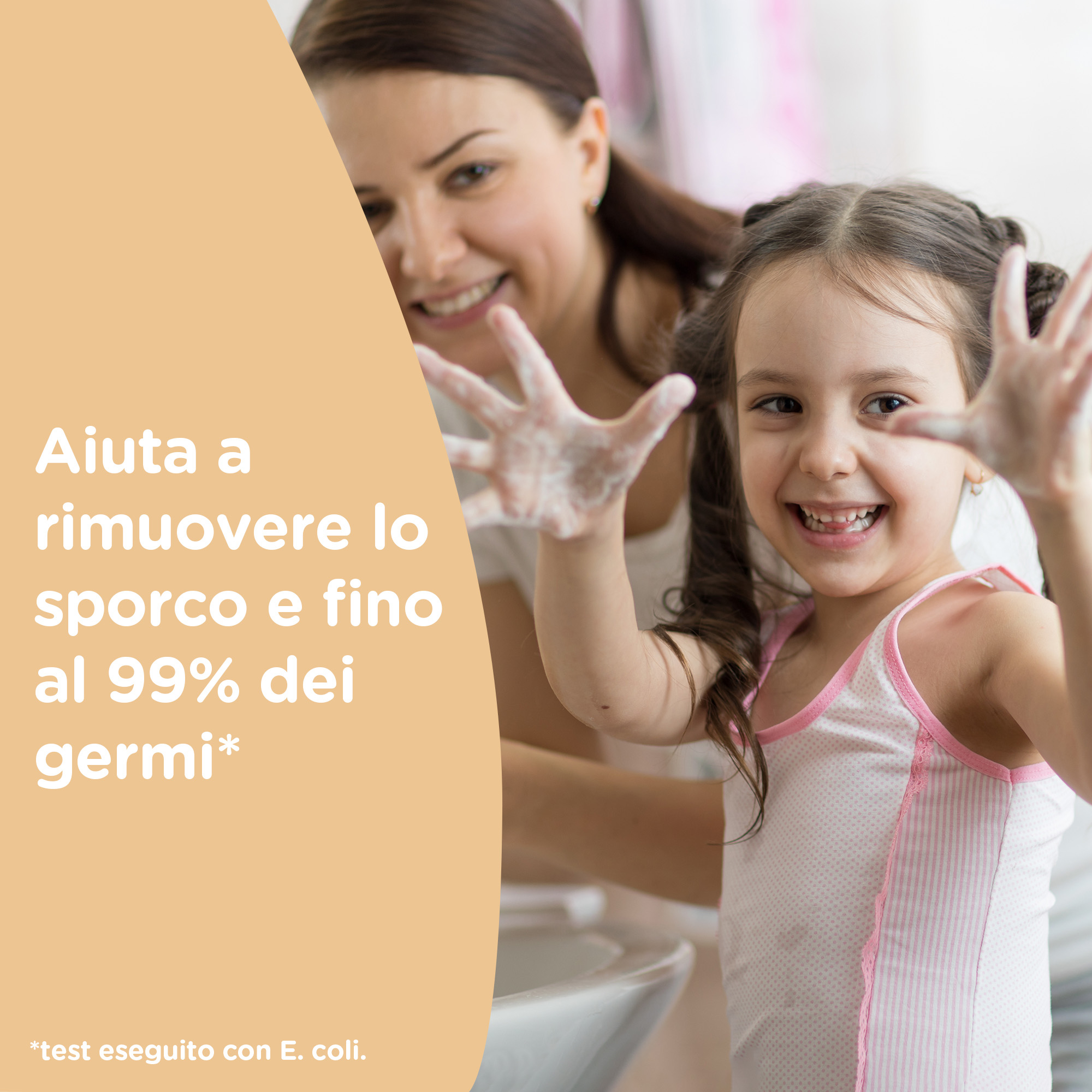 JOHNSON’S Baby, Sapone Mani per Bambini, Pure Protect, Senza Coloranti Alcol e Sapone, Non Più Lacrime, 300ml