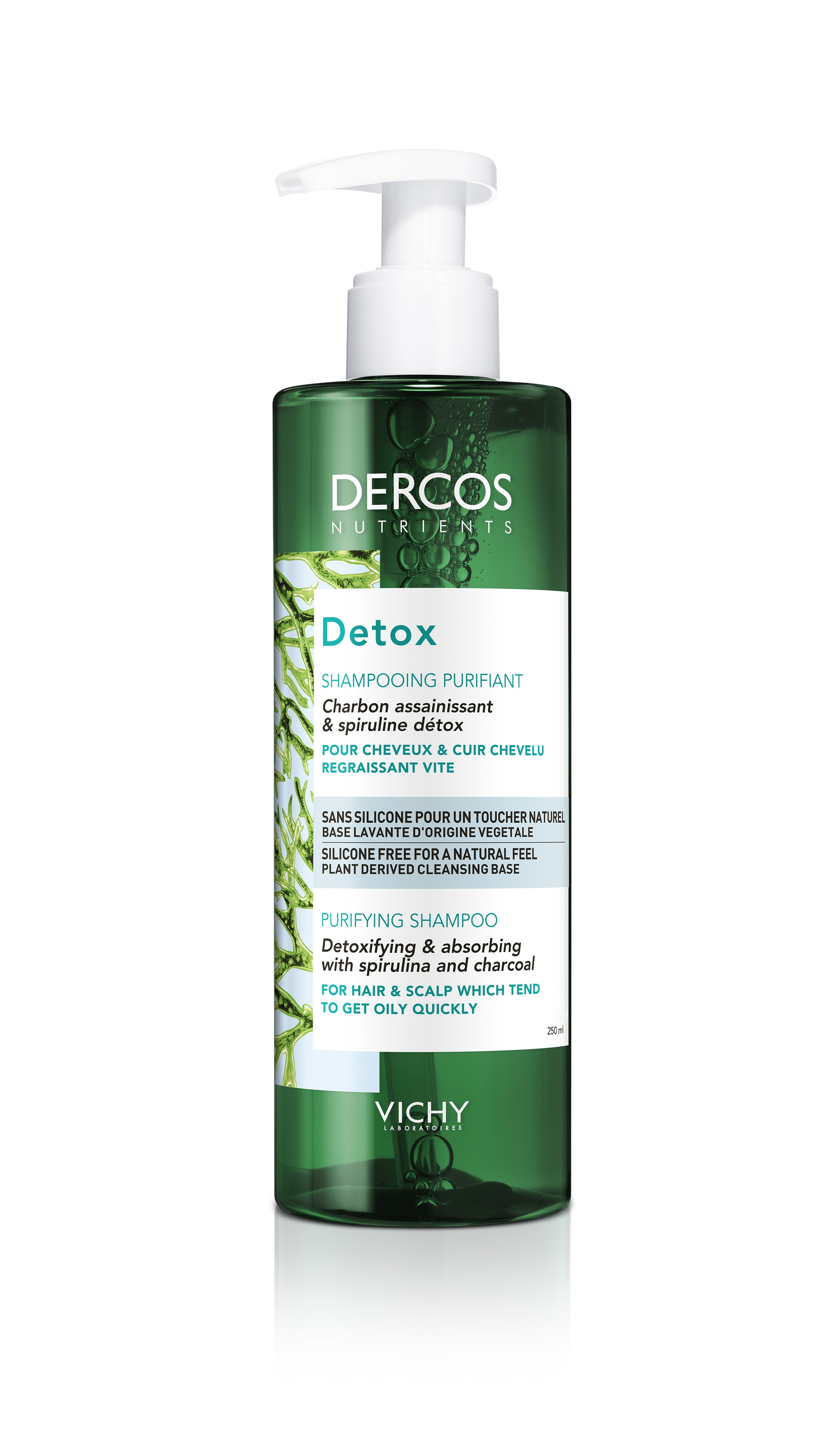 Vichy Dercos Nutrients Detox Shampoo Purificante Capelli Grassi 250 mL