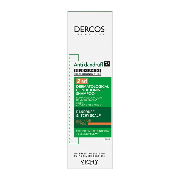 Vichy Dercos 2in1 Shampoo + Balsamo Anti-forfora DS? trattante dermatologico 200ml