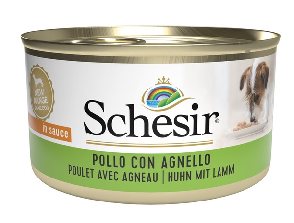 SCHESIR DOG POLLO/AGNELLO 85G