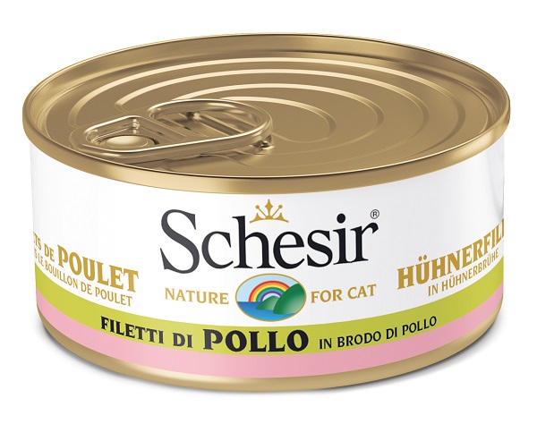 SCHESIR CAT POLLO 70G