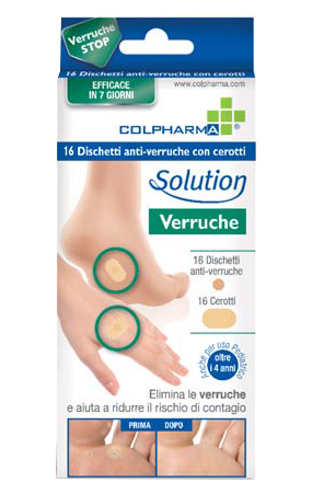 COLPHARMA 16 DISCHETTI ANTIVERRUCHE