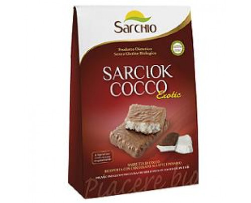Sarchio Sarciok Cocco Snack Gusto Exotic Biologico 90 g