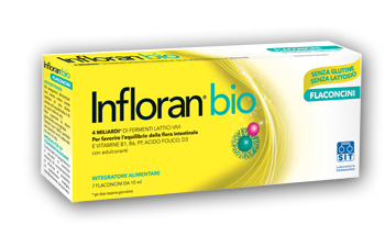 Infloran Bio Adulti Integratore 7 Flaconcini 10 ml 