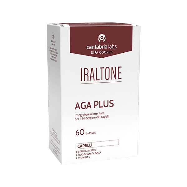 Cantabria Labs Difa Cooper Iraltone Aga Plus 60 Capsule - Integratore Per Capelli